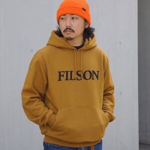 Filson Prospector‎ Moose Graphic Hoodie Sweatshirt Small